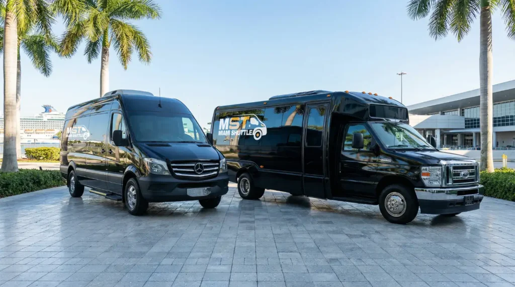 miami shuttle transportation fleet